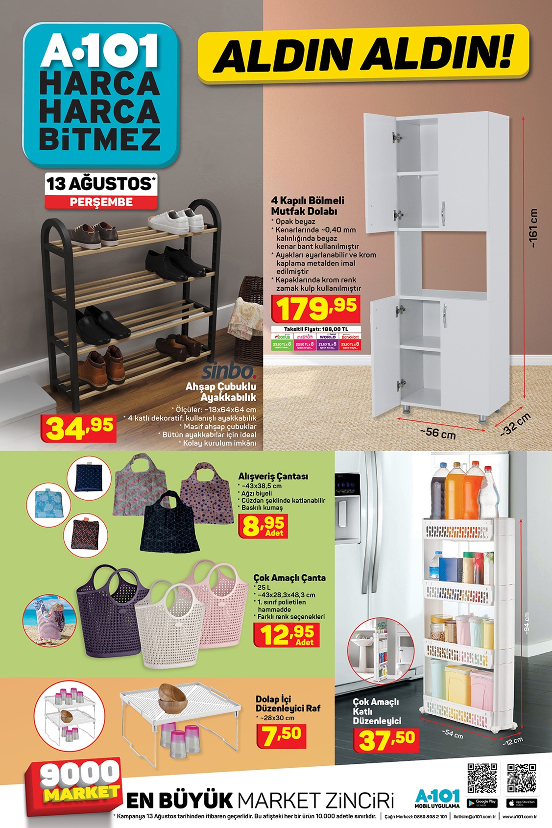 A101 10 Eylül 2020 Perşembe İndirimli Ürünler Kataloğu