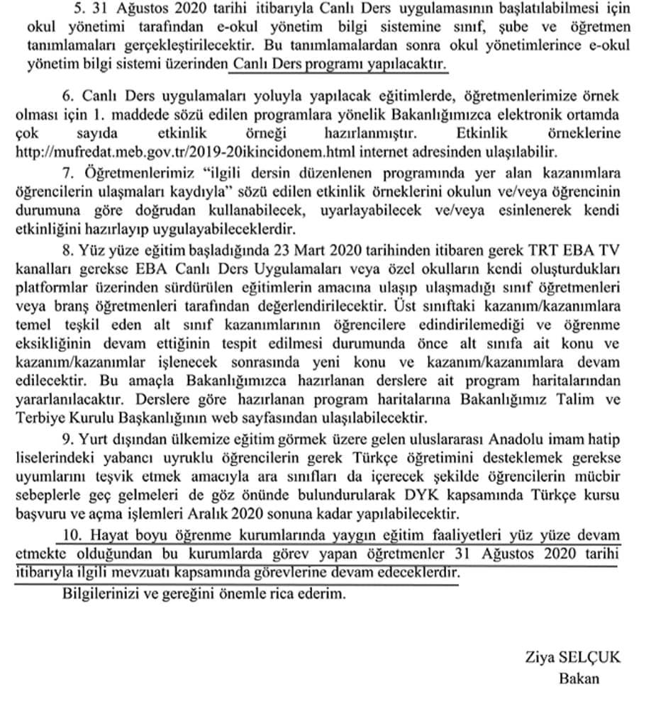 Öğretmenler 31 Ağustos'tan Sonra ne Yapacak? İşte Cevabı