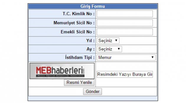 2015 Eylül Ayı Maaşını Öğren