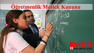 ÖĞRETMENLİK MESLEK KANUNU
