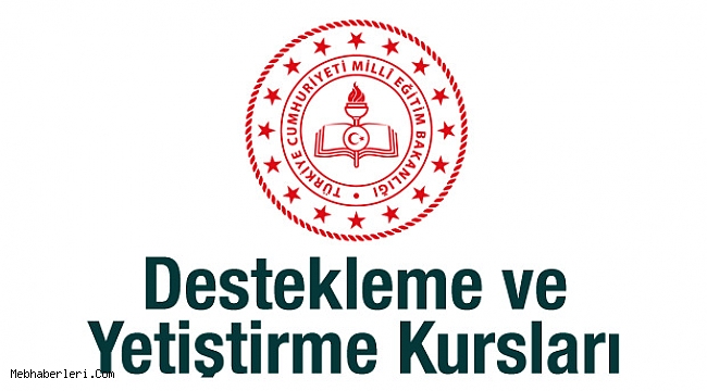 Destekleme Yetiştirme Kursları Yapılamayacak