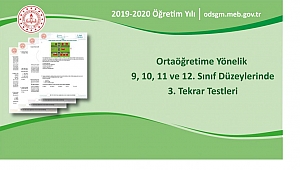 9 10 11 ve 12. Sınıf Tekrar Testi PDF İndir