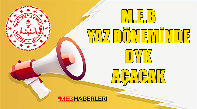 2020-2021 Destekleme Yetiştirme Kurs Takvimi