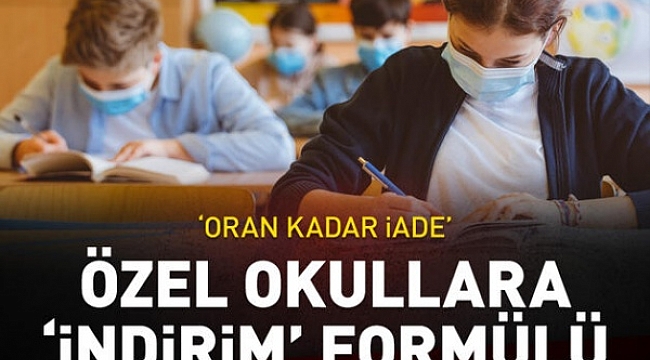 Özel Okullara İndirim Formulü