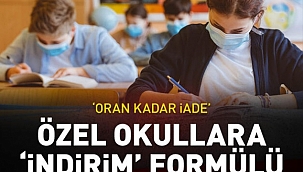 Özel Okullara İndirim Formulü