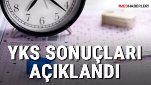 YKS SONUÇLARI AÇIKLANDI