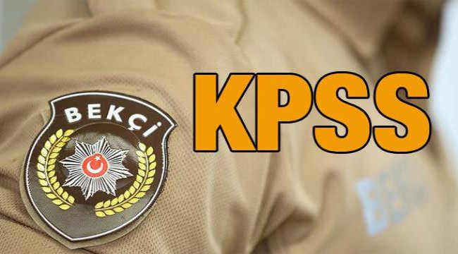 Bekçi olabilmek için KPSS ortaöğretim sınavından kaç puan almak gerekiyor? Bekçi alım puanları!