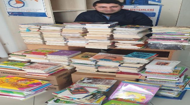 Son dakika gündem: Mardinli şehidin adının yaşatıldığı kütüphaneye Çanakkale'den bin 250 kitap