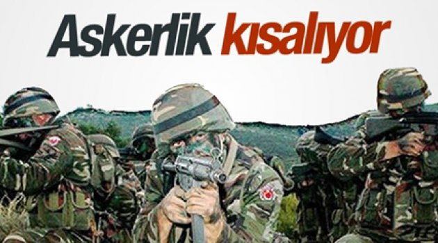 Bakan Açıkladı! Askerlik Süresi Kısalıyor!