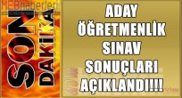 Aday Öğretmenlik Sınav Sonuçları Açıklandı