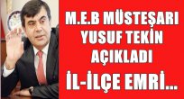Yusuf Tekin Açıkladı: Eş Durumunda İl-İlçe Emri...