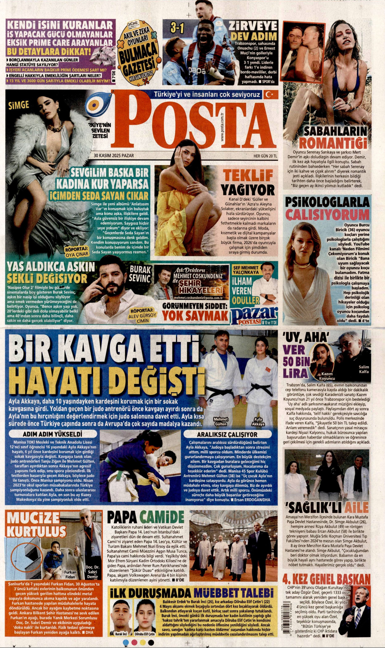 POSTA Gazete Manşeti