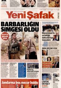 Yeni Şafak Gazetesi Gazete Manşeti
